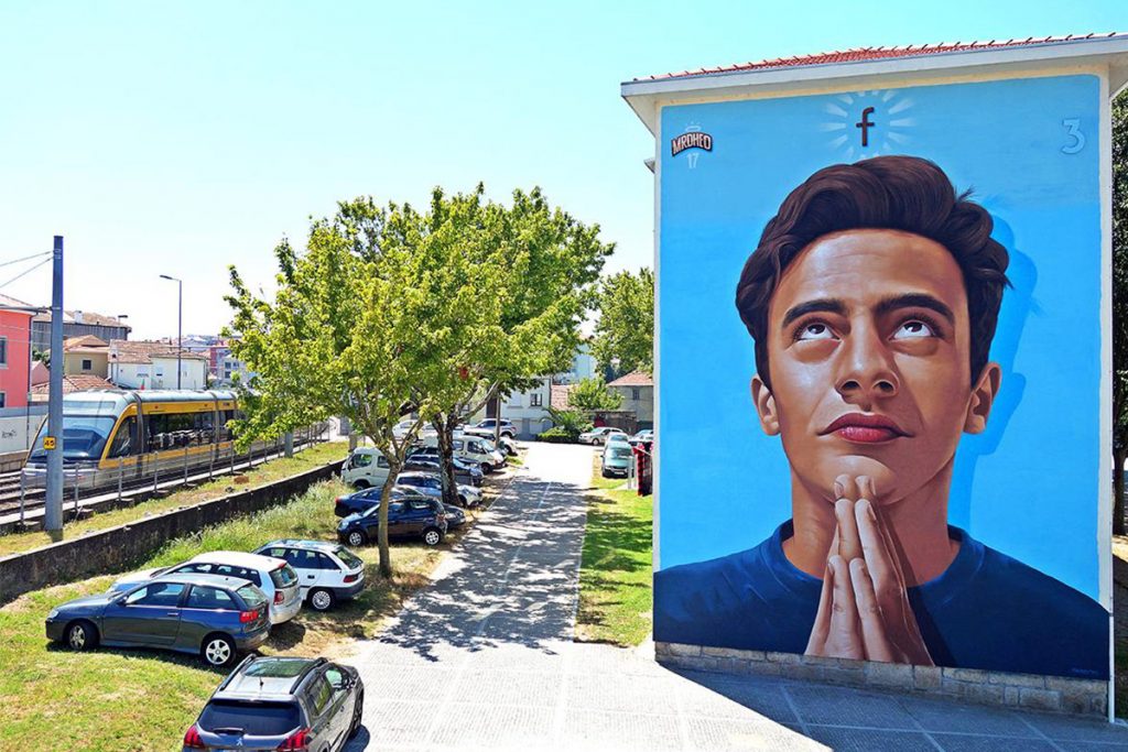 porto street art mr dheo modern religion