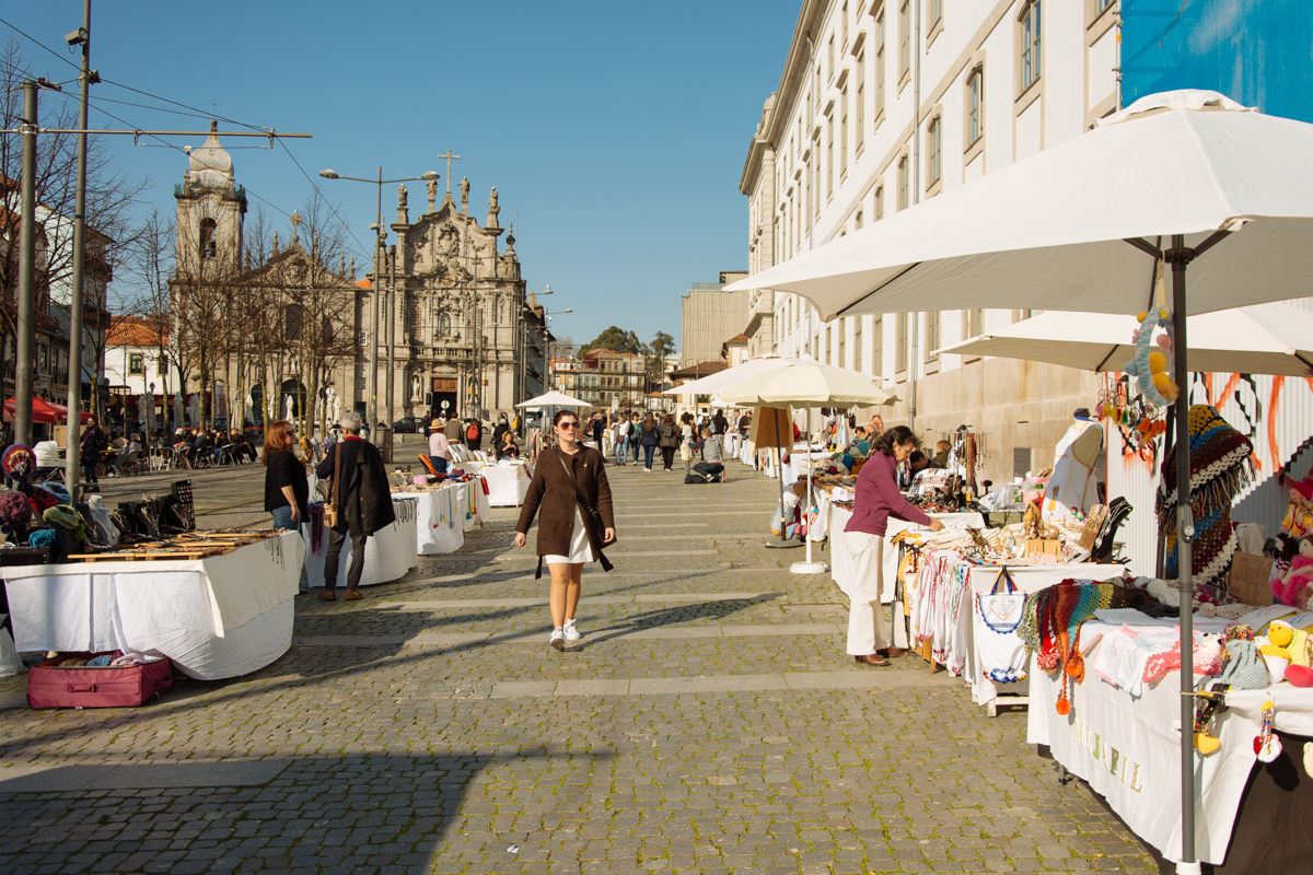 Flea market and more in Porto